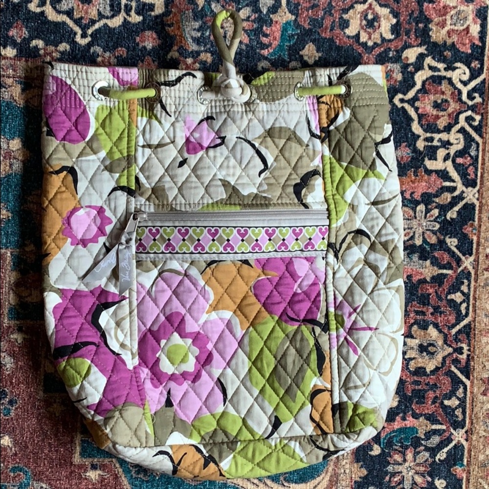 Vera Bradley drawstring bag 🌺🌸🌼